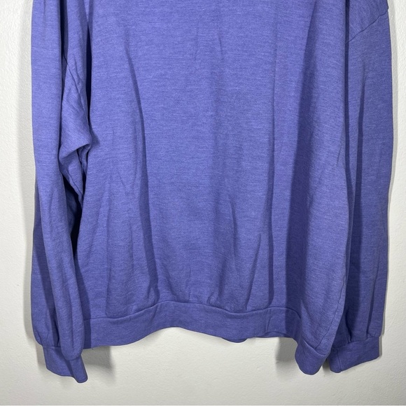 Aviator Nation Unisex Oversized Relaxed Logo Purple Hoodie Sweatshirt Size XXL - Picture 10 of 10
